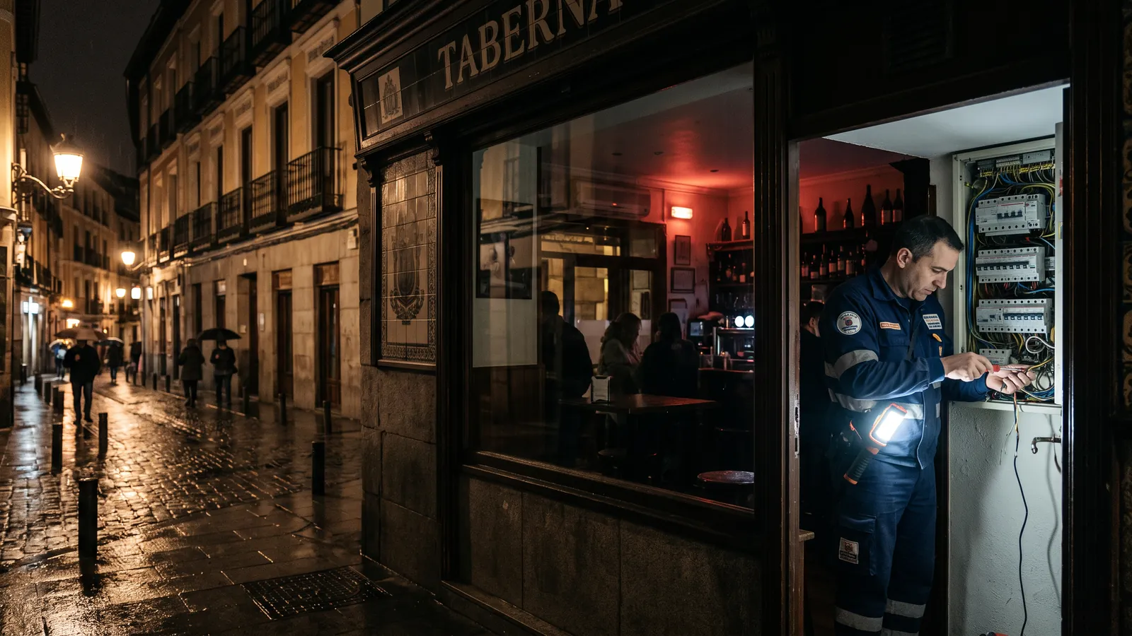 Avería eléctrica en local comercial o negocio en L'Eixample